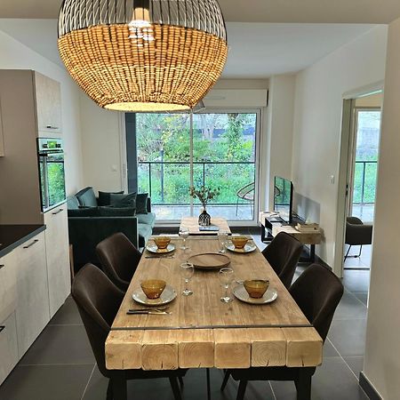 Superbe T2 Dans Residence Avec Piscine Chauffee Beausoleil Exterior foto
